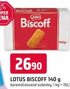 LOTUS BISCOFF 140 g karamelizované sušenky