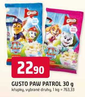 GUSTO PAW PATROL 30 g