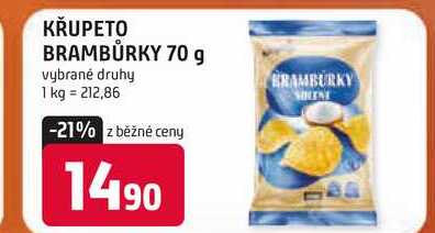 KŘUPETO BRAMBŮRKY 70 g 