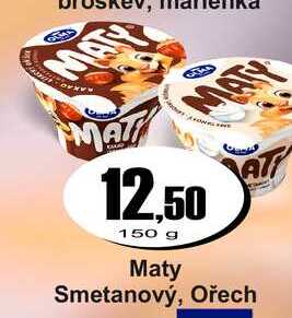 Maty Smetanový, Ořech 150 g