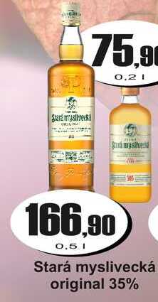 Stará myslivecká original 35% 0,5 L