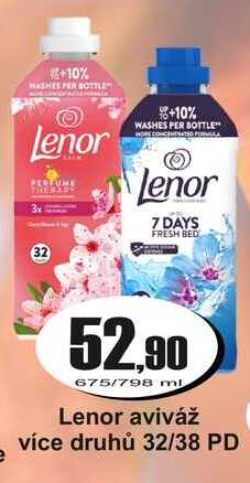 Lenor aviváž více druhů 32/38 PD 
