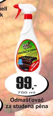 Odmašťovač za studena pěna 750 ml
