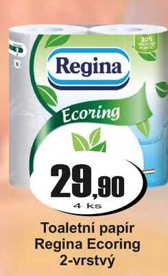 Toaletní papír Regina Ecoring 2-vrstvý 