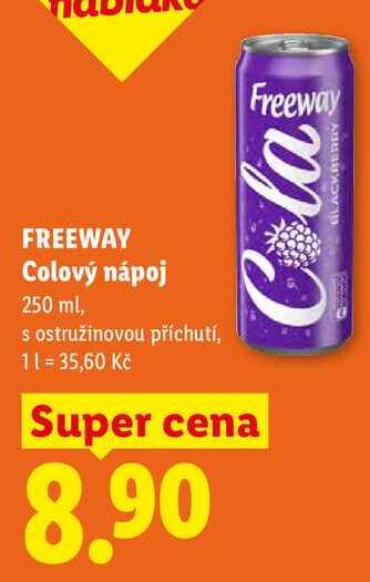 FREEWAY Colový nápoj, 250 ml