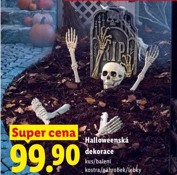 Halloweenská dekorace, kus/balení