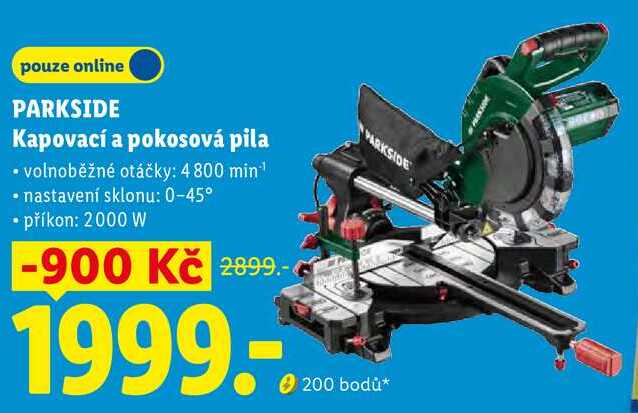 PARKSIDE Kapovací a pokosová pila