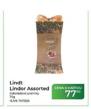 Lindt Lindor Assorted čokoládové pralinky 75g