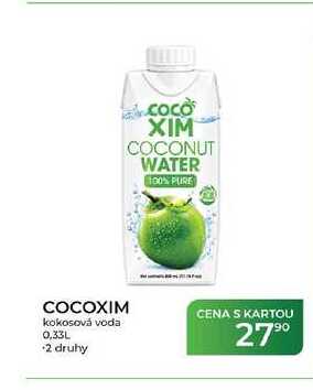 COCOXIM kokosová voda 0,33L