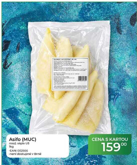 Asifo (MUC) mraž sépie US 1kg