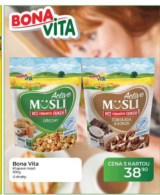 Bona Vita Křupavé müsli 300g