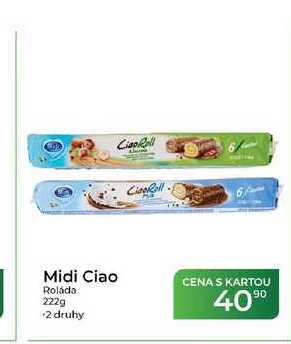 Midi Ciao Roláda 222g