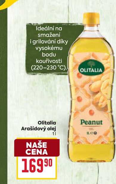 Olitalia Arašídový olej 1l