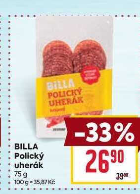 BILLA Polický uherák 75 g