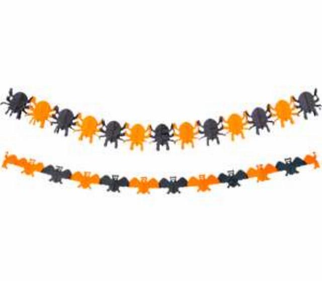 Halloweenská dekorace girlanda