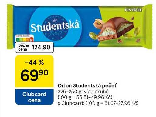 Orion Studentská pečeť, 225-250 g