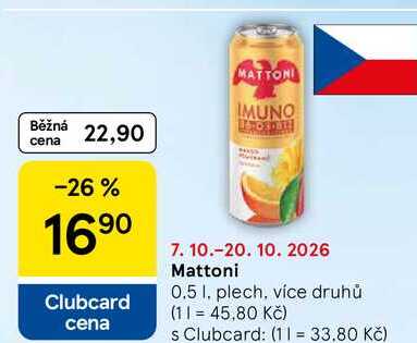Mattoni, 0.5 l