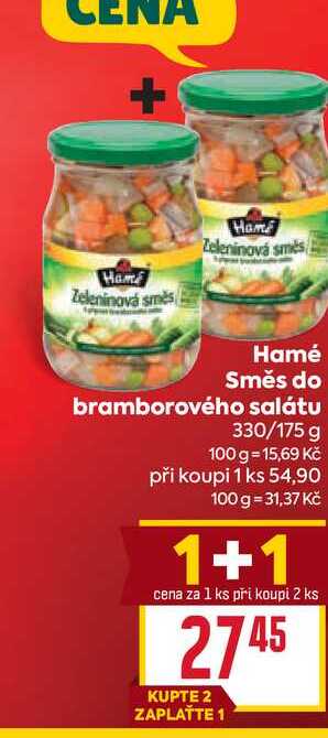 Hamé Směs do bramborového salátu 330/175 g 