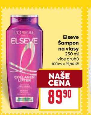 Elseve Šampon na vlasy 250 ml BILLA