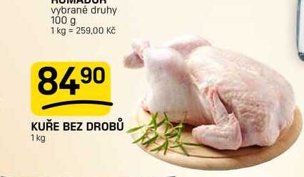 KUŘE BEZ DROBŮ 1 kg