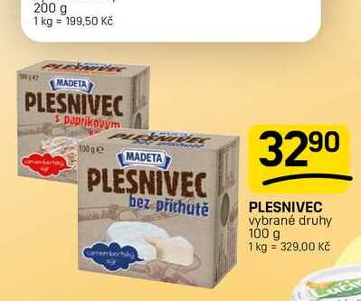 PLESNIVEC vybrané druhy 100 g