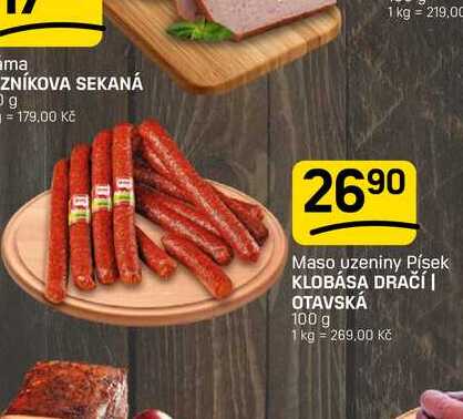 KLOBÁSA DRAČÍ | OTAVSKÁ 100 g 