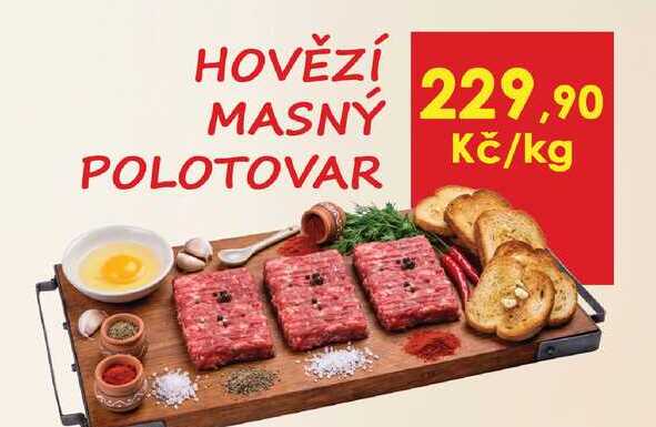 Hovězí masný polotovar 1kg