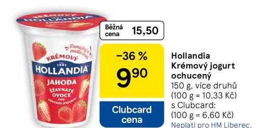 Hollandia krémový jogurt ochucený, 150 g, více druhů