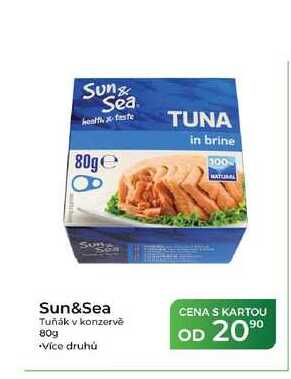 Sun&Sea Tuňák v konzervē 80g