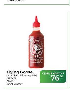Flying Goose Omáčka chilli extra pálivá Sriracha 455ml
