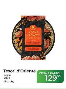 Tesori d'Oriente svíčka 200g Tamda Foods