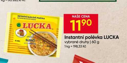 LUCKA Instantní polévka 60 g