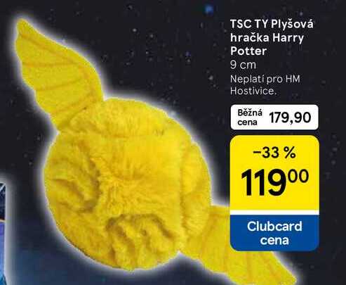 TSC TY Plyšová hračka Harry Potter 9 cm