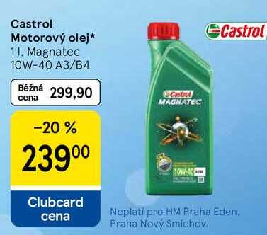 Castrol Motorový olej, 1 l, Magnatec 10W-40 A3/B4