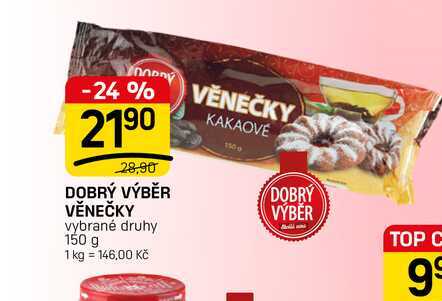 DOBRÝ VÝBĚR VĚNEČKY 150g
