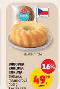 KARLOVA KORUNA BÁBOVKA 400 g 