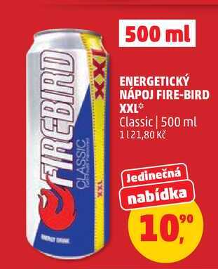 ENERGETICKÝ NÁPOJ FIRE-BIRD 500 ml