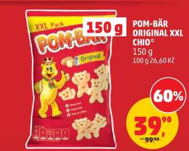 Pom-Bär 150g, vybrané druhy