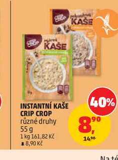 CRIP CROP INSTANTNÍ KAŠE 55 g 