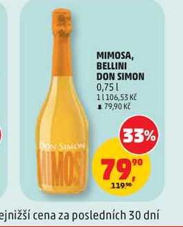 MIMOSA, BELLINI DON SIMON 0,75l