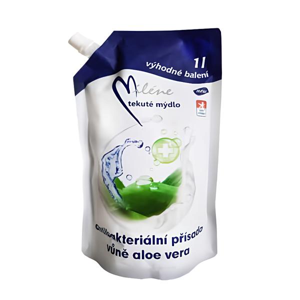 Miléne Antibakteriální tekuté mýdlo Aloe vera, náhradní náplň Košík.cz