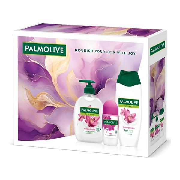 Palmolive Naturals Orchid Triple vánoční balíček Košík.cz