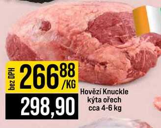 Hovězí Knuckle kýta ořech cca 4-6 kg