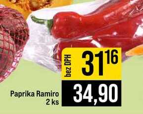 Paprika Ramiro 2 ks