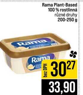 Rama Plant-Based 100% rostlinná různé druhy 200-250 g