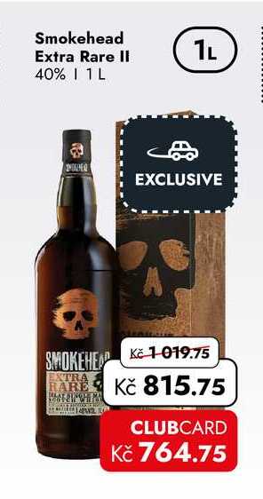 Smokehead Extra Rare II 40% 1L 1 