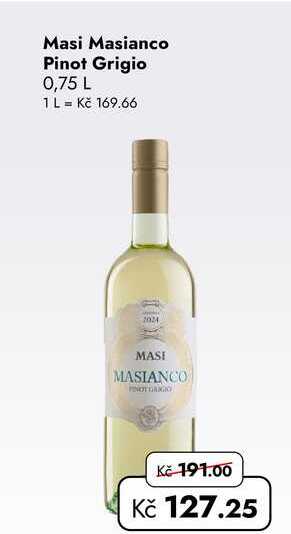 Masi Masianco Pinot Grigio 0,75 L