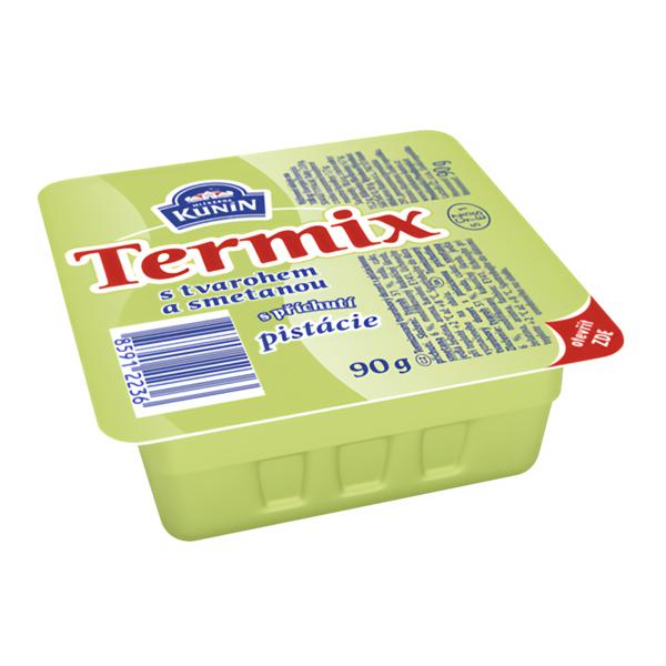 Mlékárna Kunín Termix s příchutí pistácie
