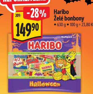 Haribo Želé bonbony 630 g