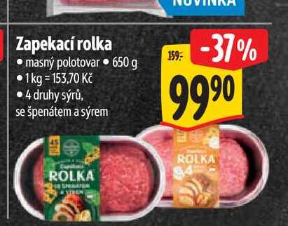 Zapekací rolka 650 g